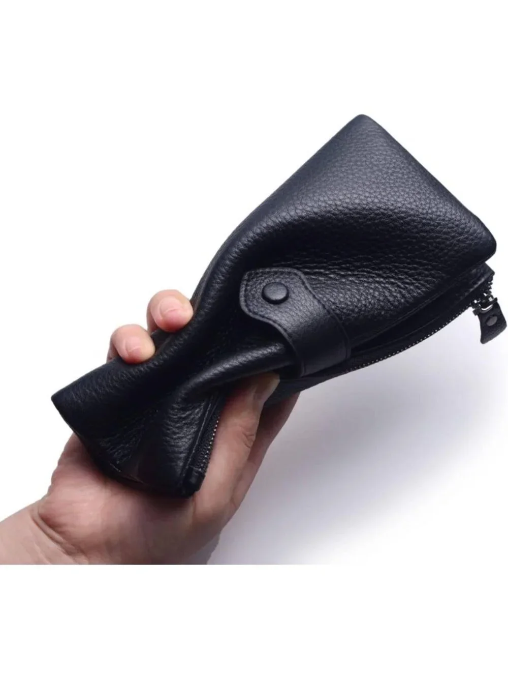 Soft Leather RFID Blocking Bifold Wallet for Women - Slim Credit Card Holder
